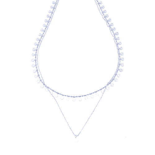 Collier gipsy argent